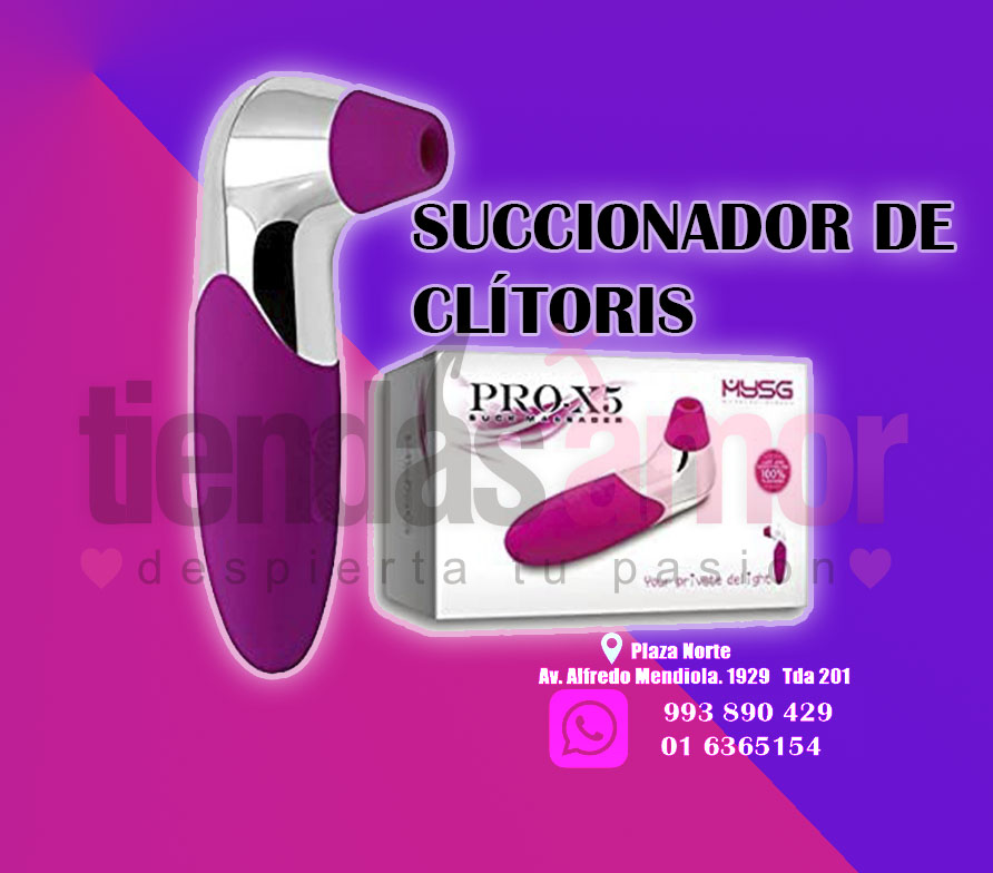 SUCCIONADOR DE CLITORIS PROX5 PARA ORGAMOS ASEGURADOS